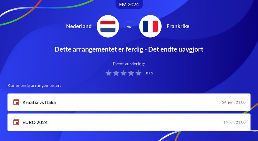 Nederland mot Frankrike Betting Tips