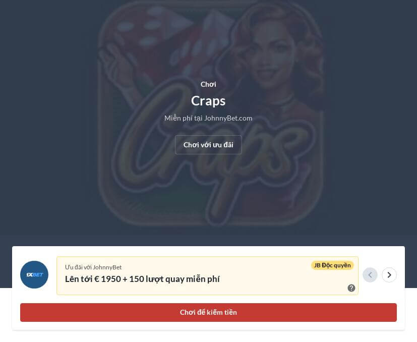 Mẹo chiến thắng khi chơi craps online