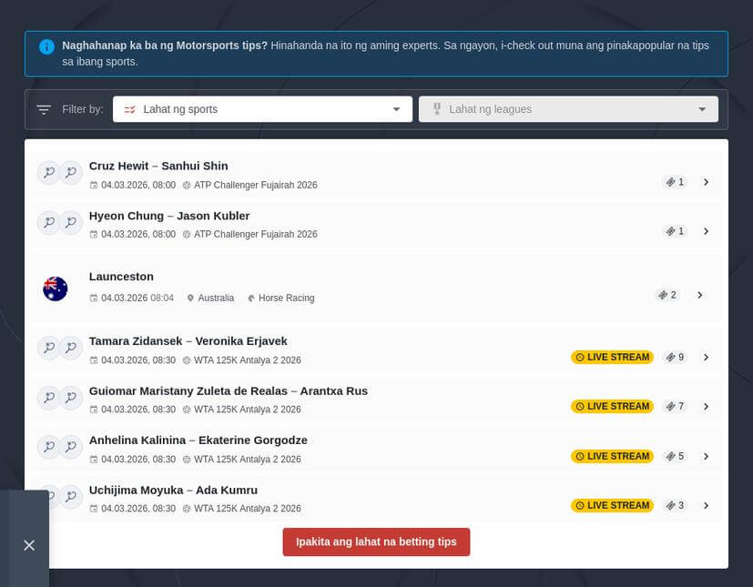Paano Tumaya sa Formula 1