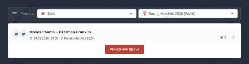 Kako se kladiti na boks