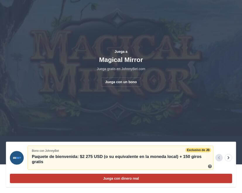 Jugar Tragamonedas Magic Mirror Gratis