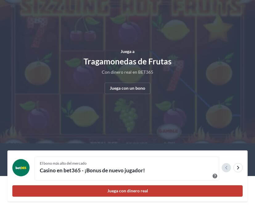 Juegos de Tragamonedas de Frutas Gratis