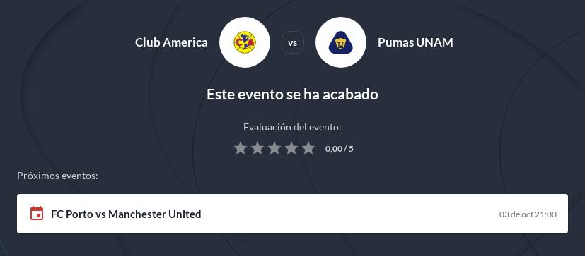 Pronóstico América vs Pumas