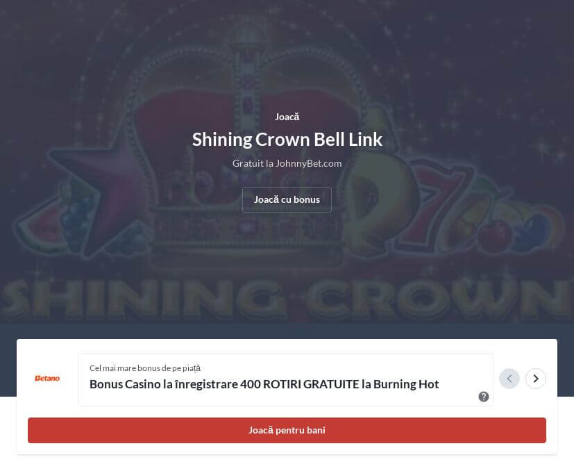 Shining crown casino - Unde pot să joc?