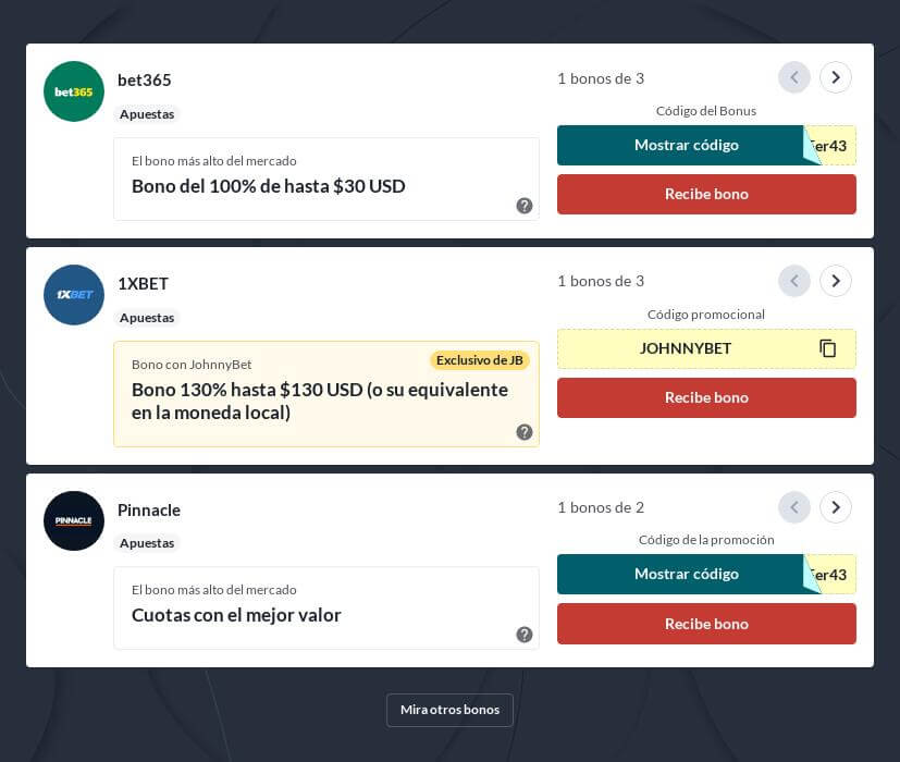 Mejores casas de apuestas online en Paraguay