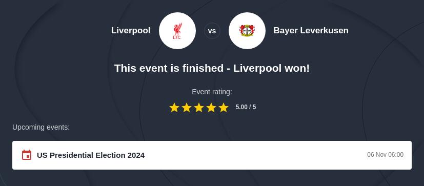 Liverpool vs Leverkusen Betting Tips