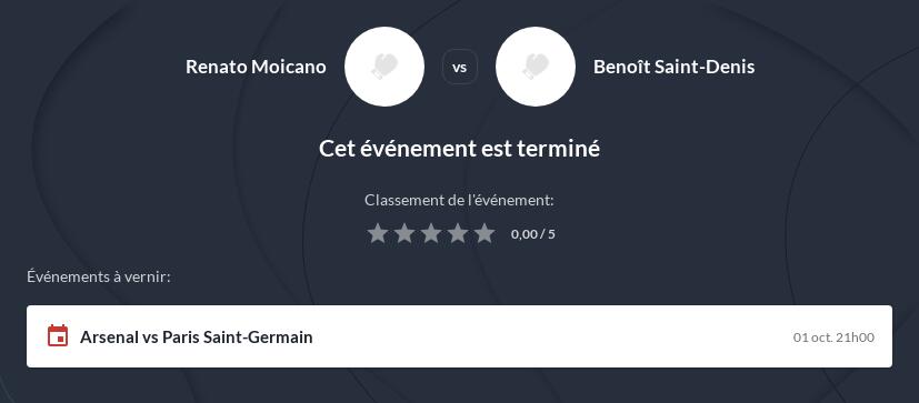 Pronostic Saint-Denis vs Moicano