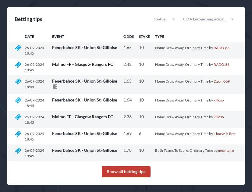 Rangers vs Tottenham Prediction