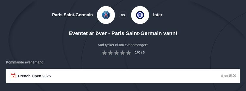 Betta på Champions League final 2025: speltips