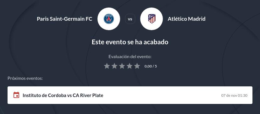 Pronóstico PSG vs Atlético de Madrid