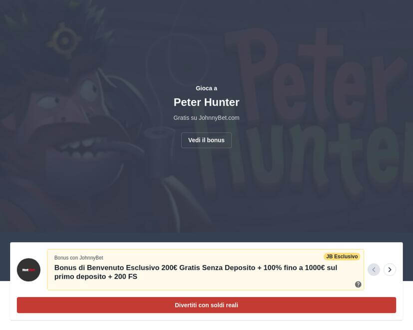 Demo Gratis Peter Hunter