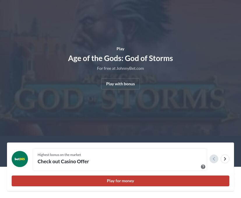 Age of the Gods: God of Storms