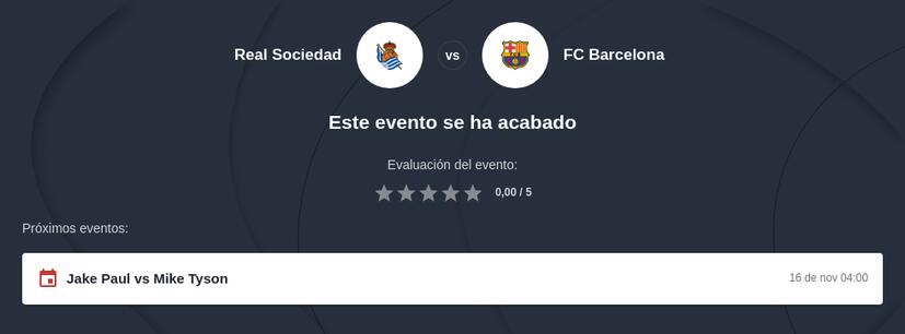 Pronóstico Real Sociedad vs Barcelona