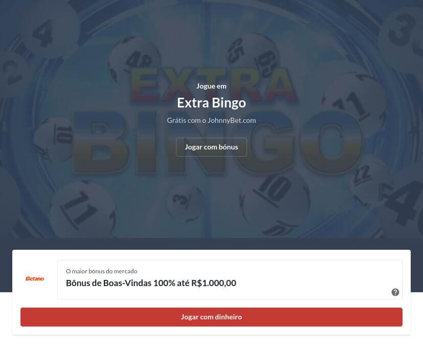 Como ganhar dinheiro no Extra Bingo online