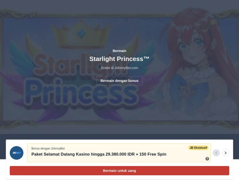 Cara Main Starlight Princess