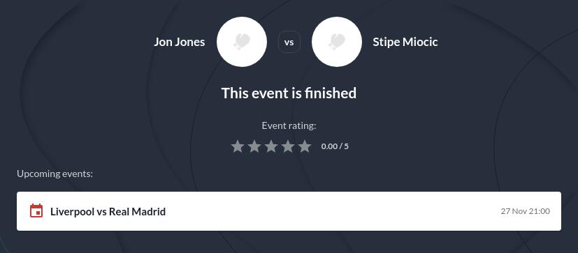 Jon Jones vs Stipe Miocic Betting Odds