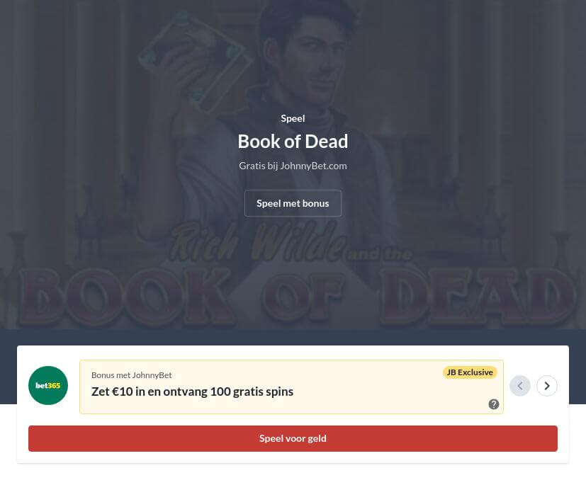 Book of Dead Gokkast Tips en Uitleg