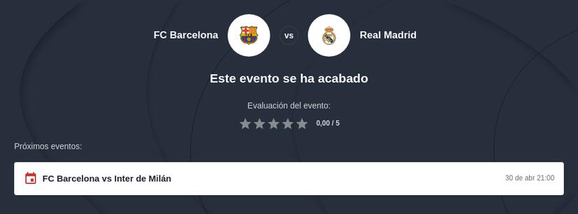 Pronóstico Final Copa del Rey