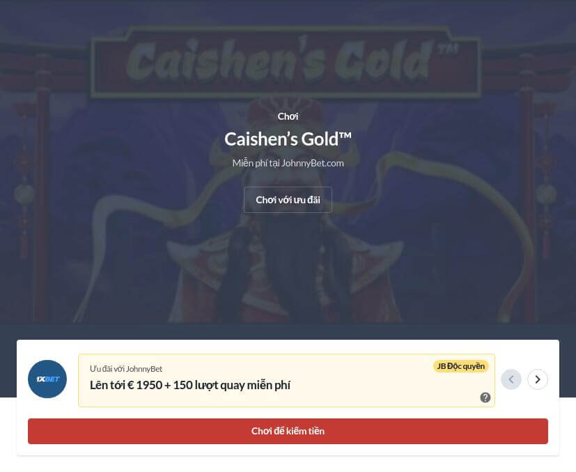 Hướng dẫn chơi Caishen Gold online