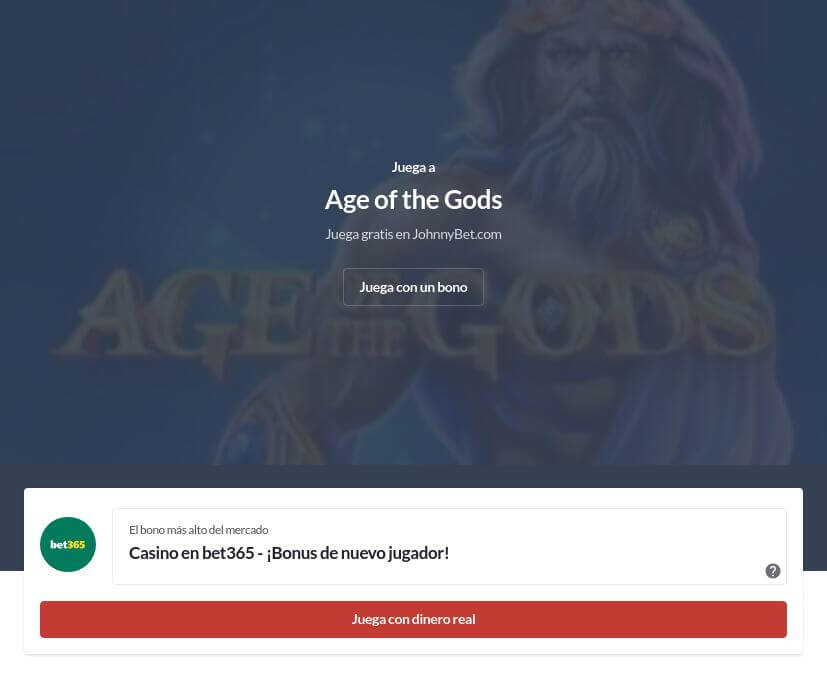 Age of Gods tragamonedas jackpot demo gratis