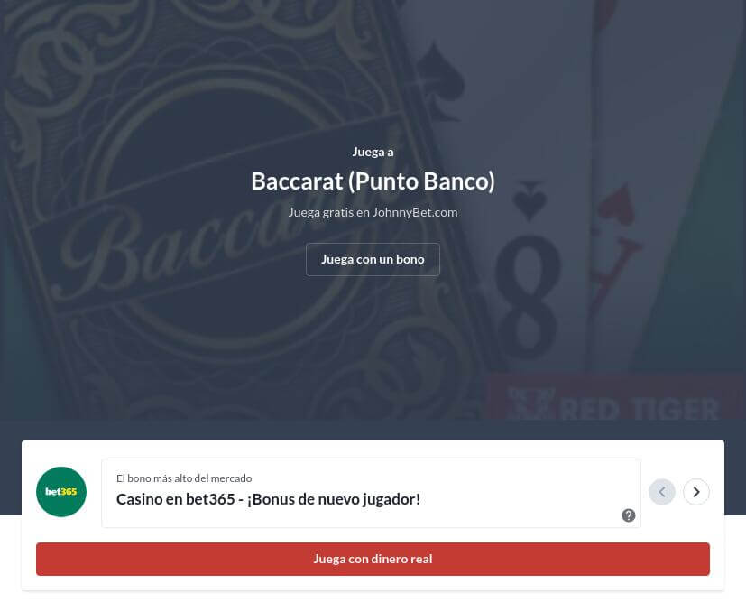 Baccarat juego demo gratis: ¿Cómo se juega?