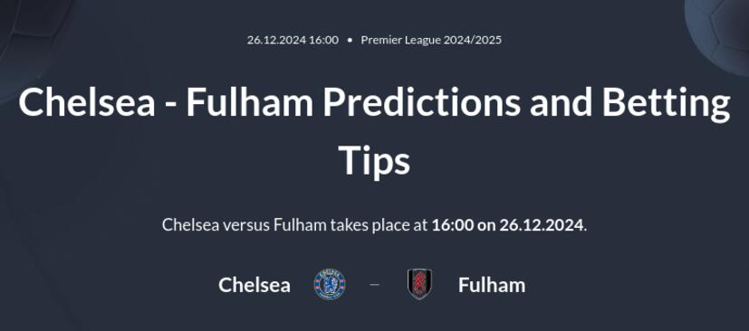 Chelsea - Fulham