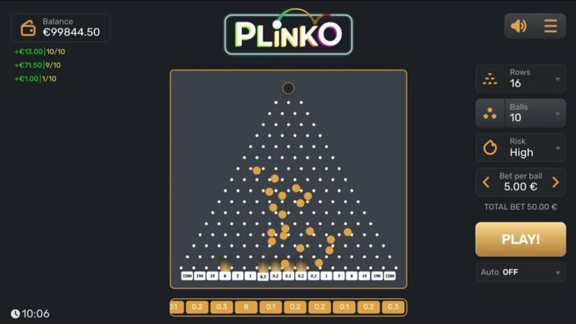 de-plinko.de – BGaming Plinko Online Game: Bewertung für Einsteiger