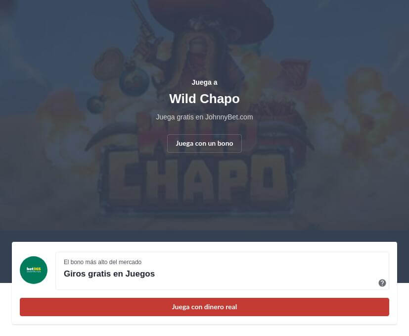 Slots Wild Chapo jugar online