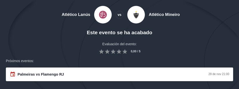 Pronóstico Final Copa Sudamericana 2025 - Lanús vs Mineiro