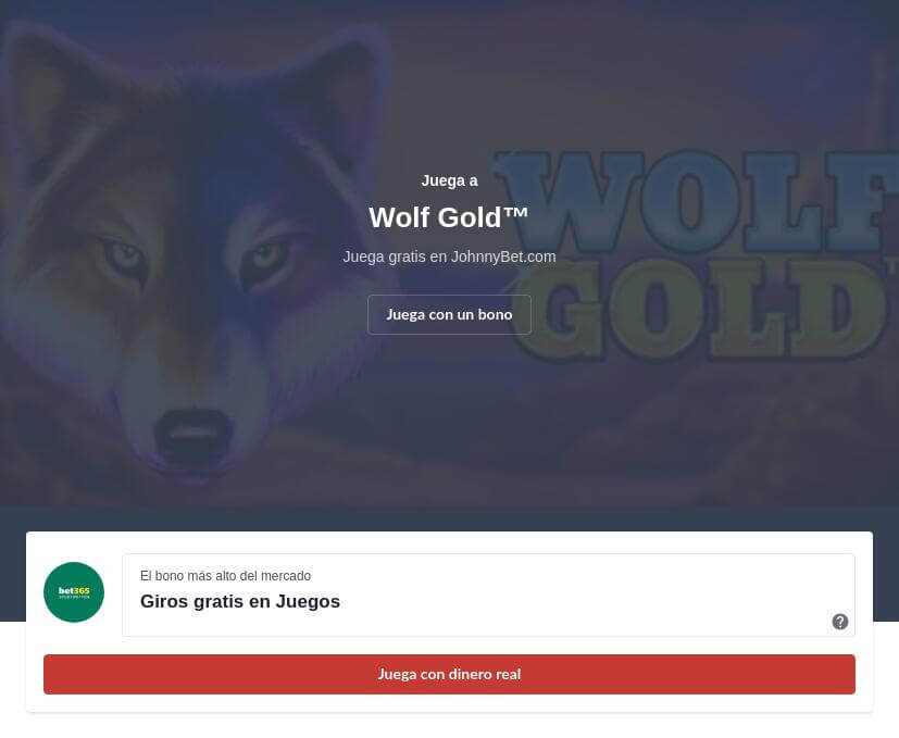 Wolf Gold como jugar gratis tragamonedas