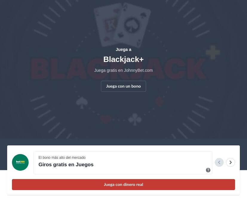 BlackJack Juego Online Gratis