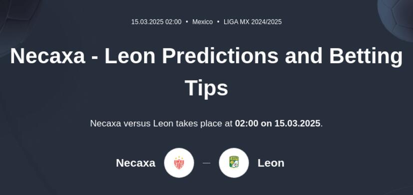 Necaxa - Leon Predictions and Betting Tips