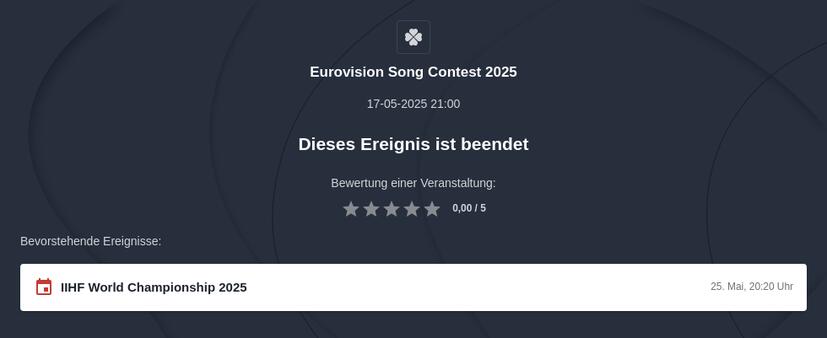 ESC 2025 Wettquoten