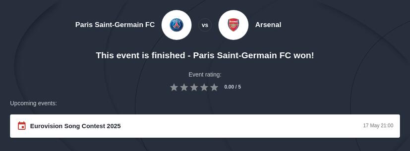 PSG vs Arsenal Prediction