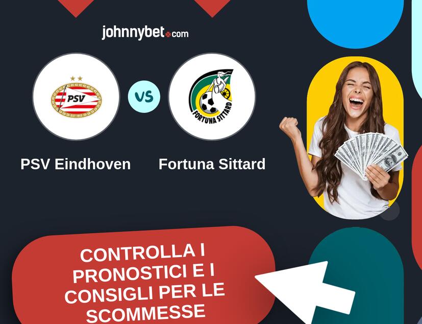 PSV Eindhoven Fortuna Sittard Previsioni e Consigli