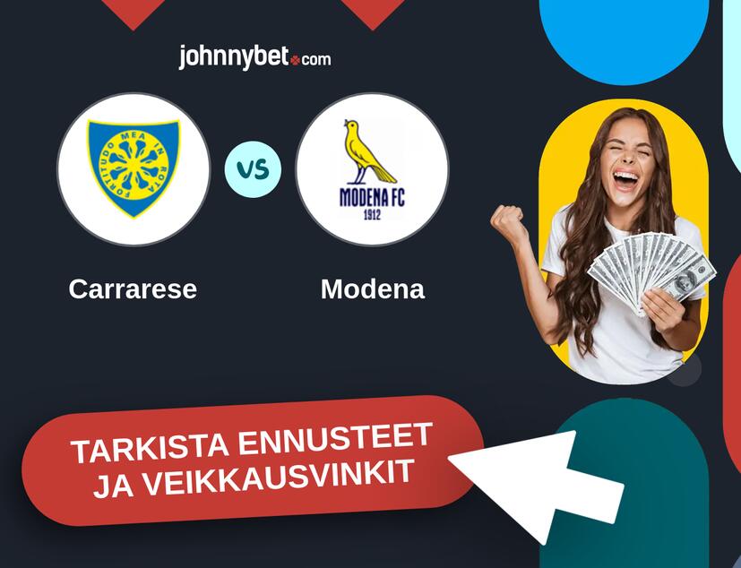 Carrarese - Modena Ennusteet ja Vetovihjeet