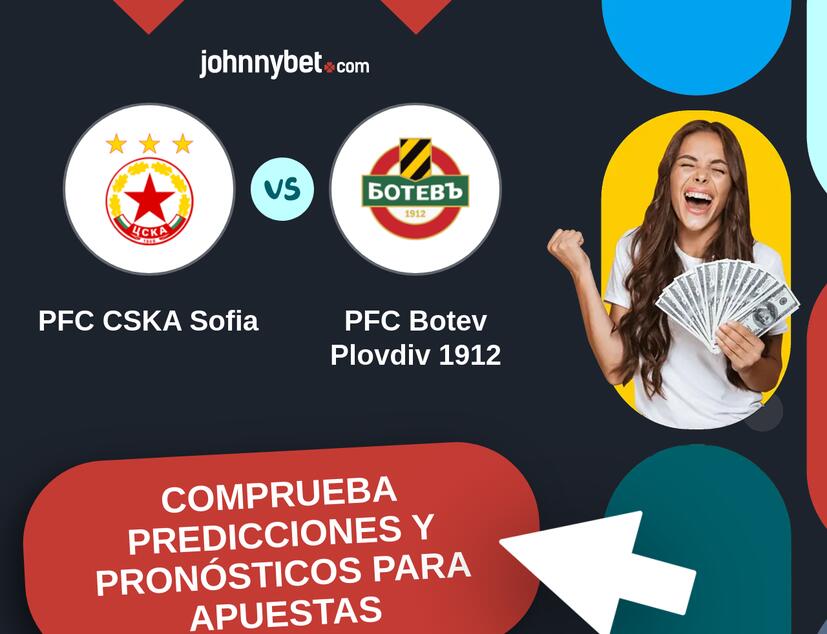 PFC CSKA Sofia - PFC Botev Plovdiv 1912 Pronósticos y Consejos de Apuestas