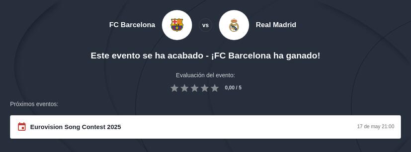 FC Barcelona vs Real Madrid: pronóstico, apuestas y cuotas