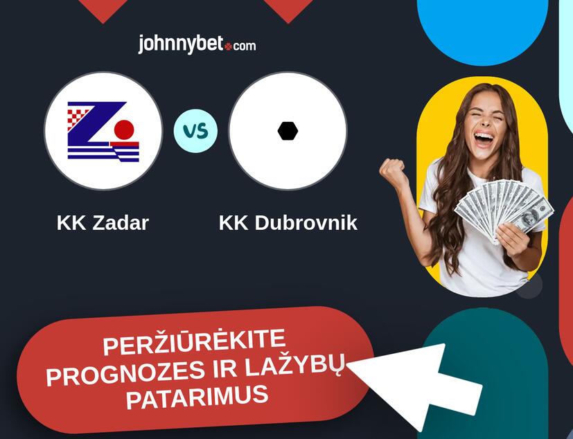 KK Zadar - KK Dubrovnik Prognozės ir Statymų Patarimai