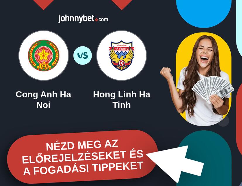 Cong Anh Ha Noi - Hong Linh Ha Tinh előrejelzések és fogadási tippek