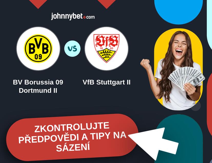 BV Borussia 09 Dortmund II - VfB Stuttgart II Predikce a tipy na sázení.