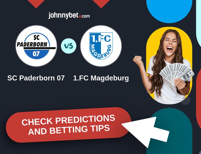 SC Paderborn 07 - 1.FC Magdeburg Predictions and Betting Tips