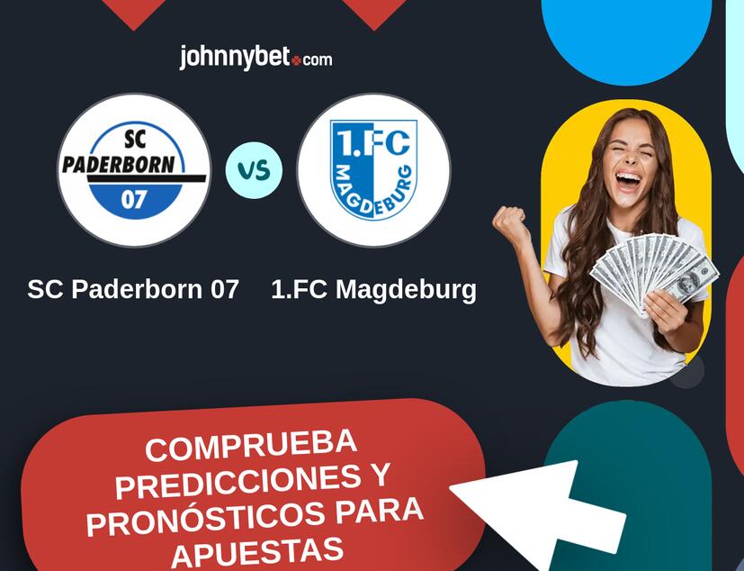 SC Paderborn 07 - 1.FC Magdeburg Pronósticos y Consejos de Apuestas