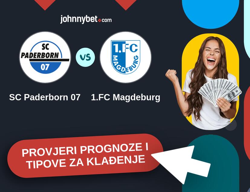 SC Paderborn 07 - 1.FC Magdeburg Tipovi i prognoze
