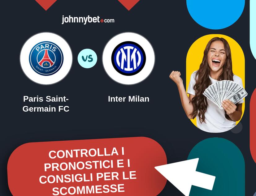 Paris Saint-Germain FC - Inter Milan Pronostici e Consigli Scommesse