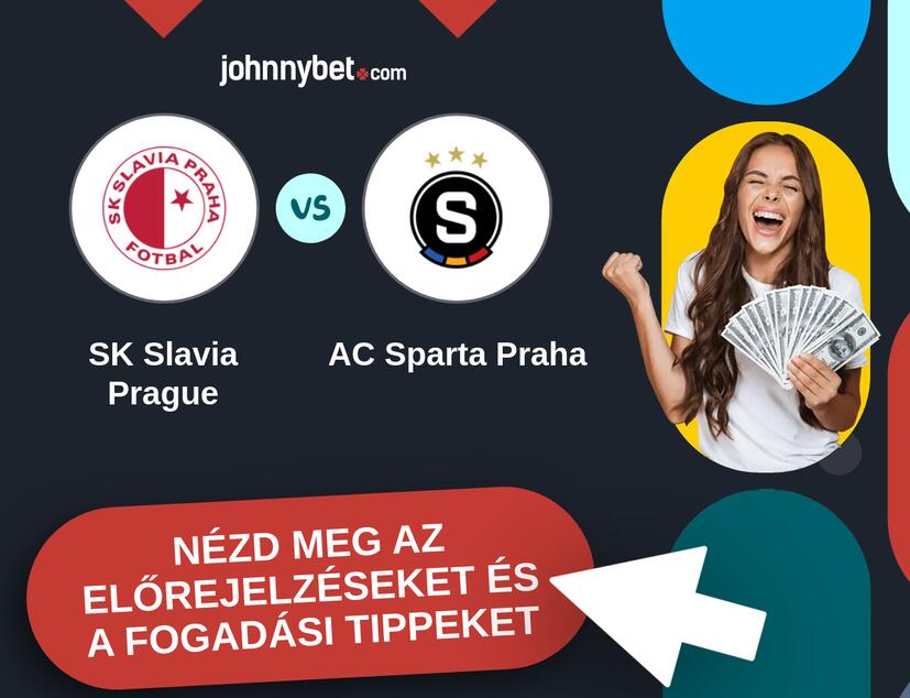 SK Slavia Prague - AC Sparta Praha előrejelzések és fogadási tippek