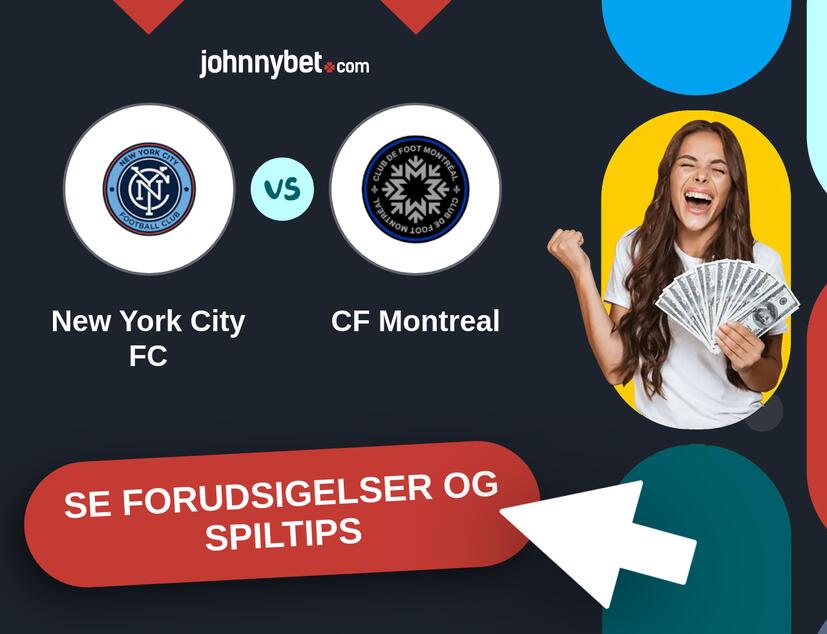 New York City FC - CF Montreal Forudsigelser og Spiltips