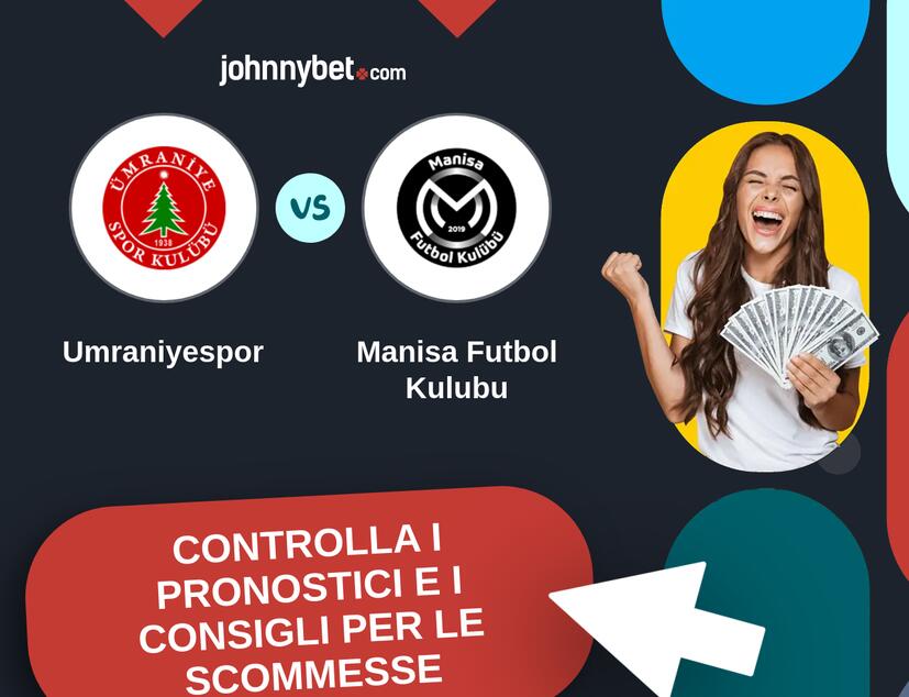 Umraniyespor - Manisa Futbol Kulubu Pronostici e Consigli Scommesse