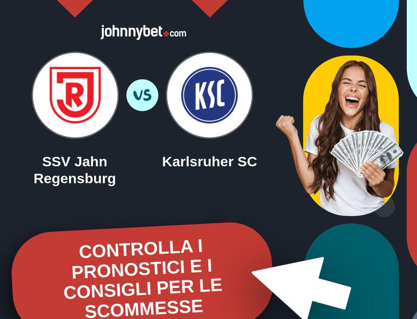 SSV Jahn Regensburg - Karlsruher SC Pronostici e Consigli Scommesse