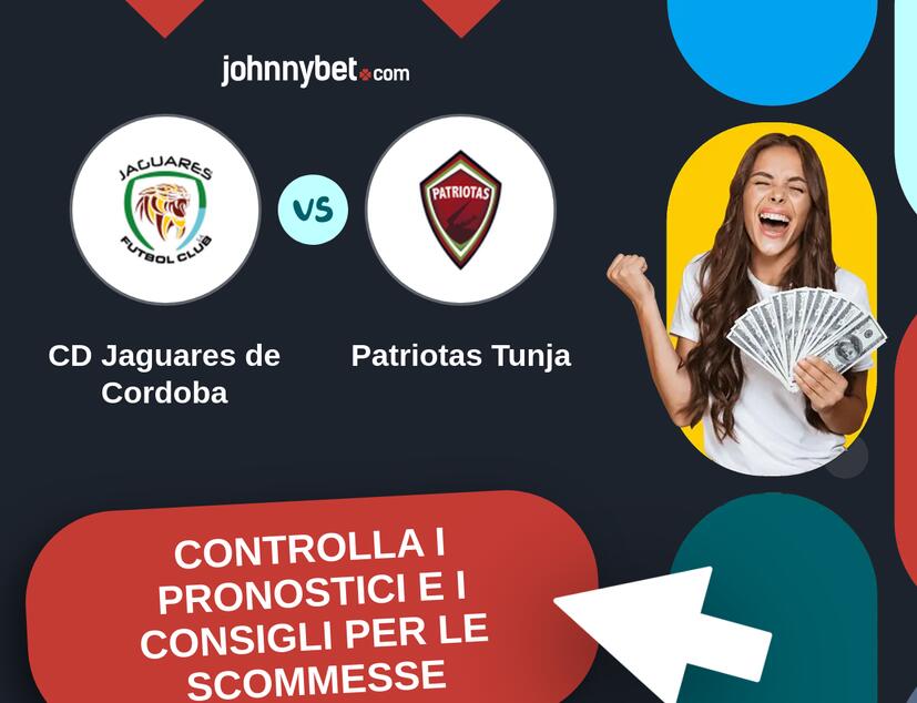 CD Jaguares de Cordoba - Patriotas Tunja Pronostici e Consigli Scommesse